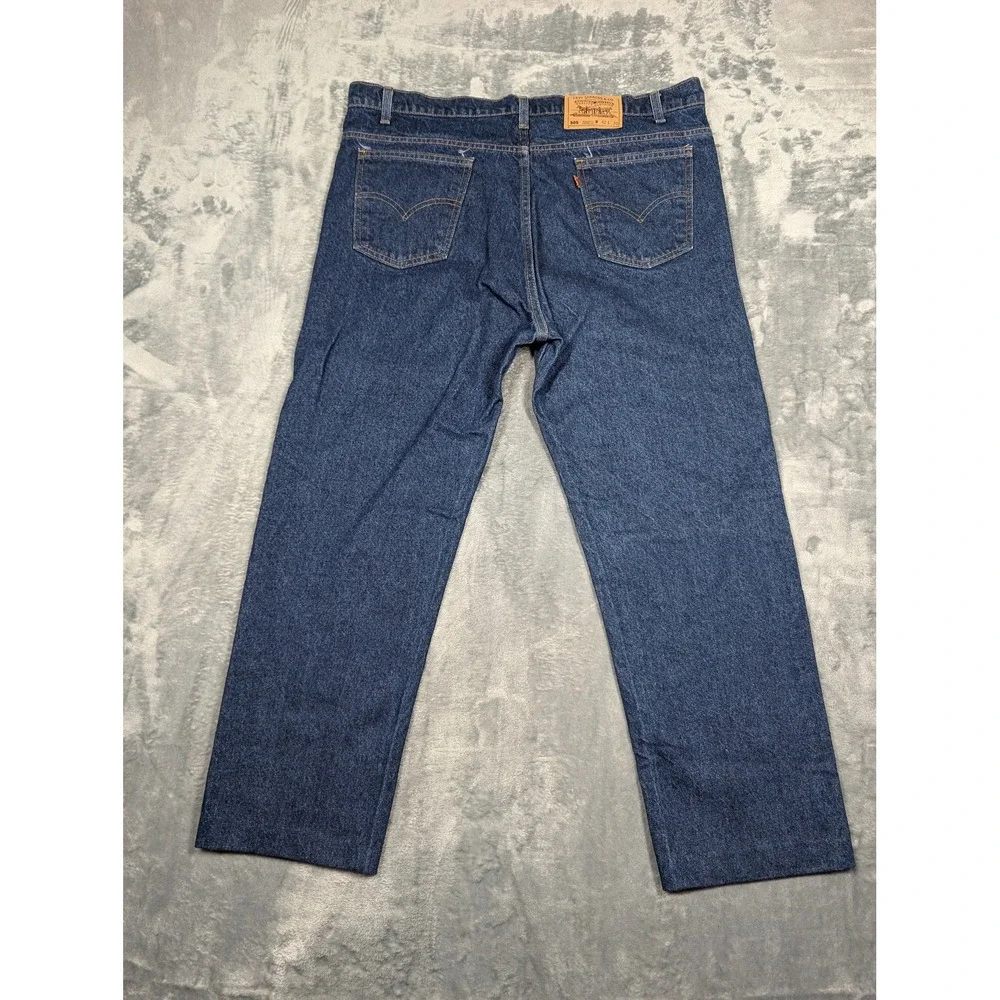 Vintage Levis 505 Jeans Mens 42x32 Blue Denim Regular Fit Straight Leg USA 90s